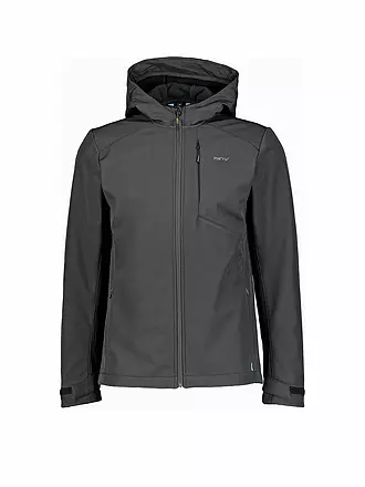 MERU | Chaqueta softshell para hombre Toulouse con capucha | 